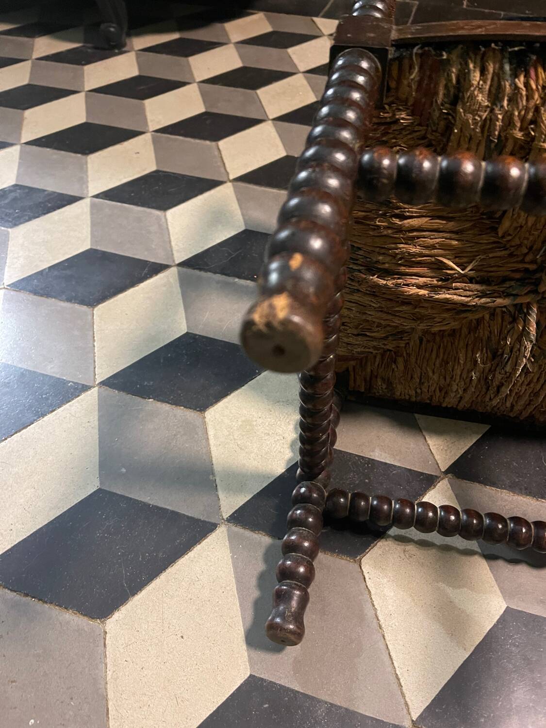 Small corner armchair