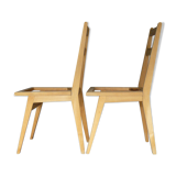 Pair of chairs 50-60 to upholster and skate