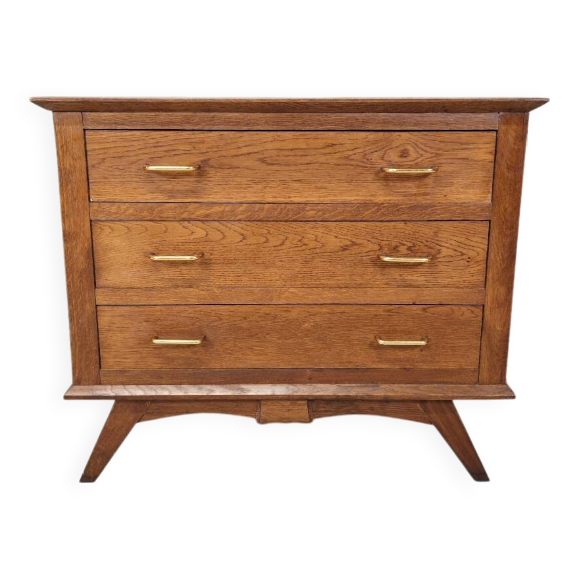 Commode vintage pieds compas