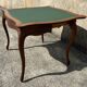 Table de jeu en bois d'acajou Napoléon III, 18ème siècle