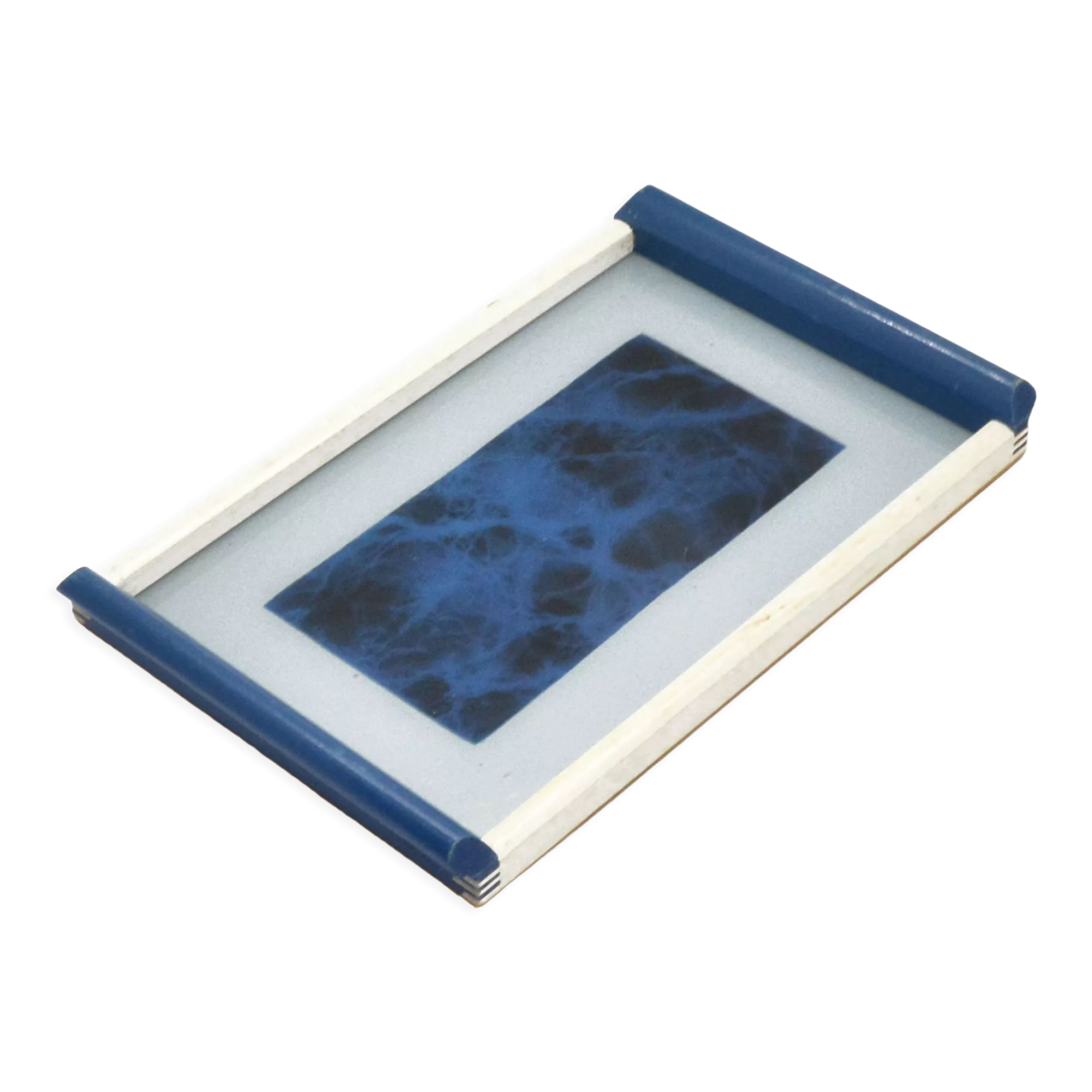 1960s mid-century modern tray, Holzsieb BT Wasungen, Germany