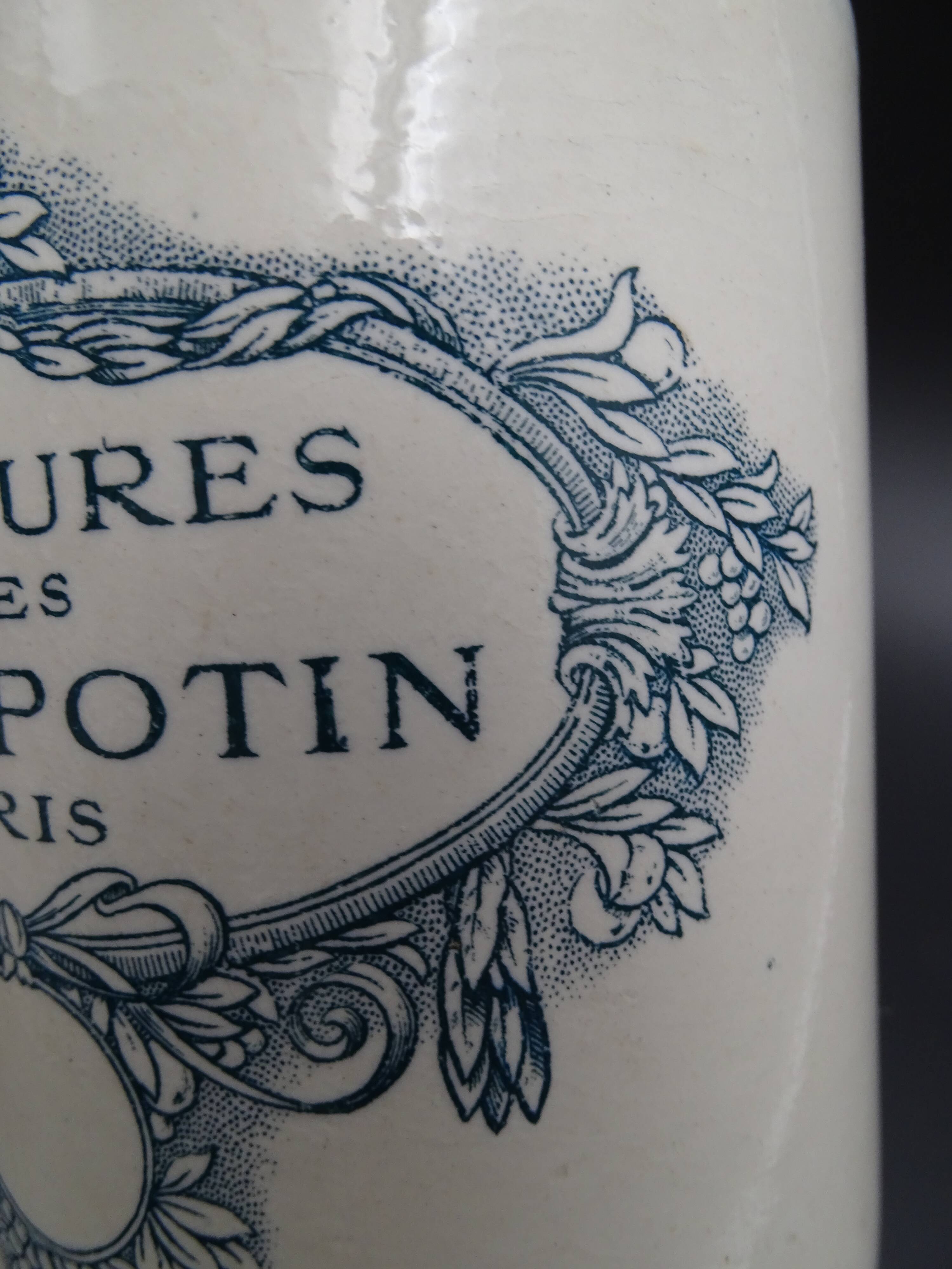 Félix Potin jam jar