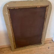 Miroir style Louis Philippe blanc mat