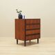 Commode en palissandre, design danois, années 1970, fabricant : Omann Jun