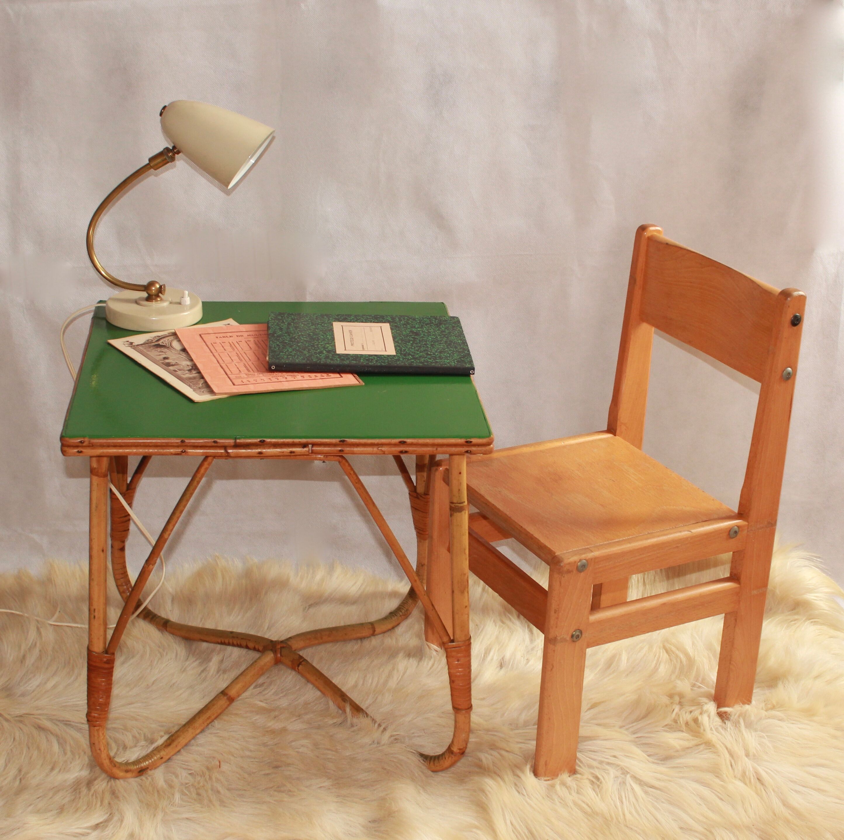 Chaise d'écolier 1970s
