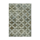 Hand-knotted antique anatolian 1970s 198 cm x 292 cm blue carpet