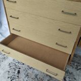 Vintage Scandinavian chest of drawers from the 70s