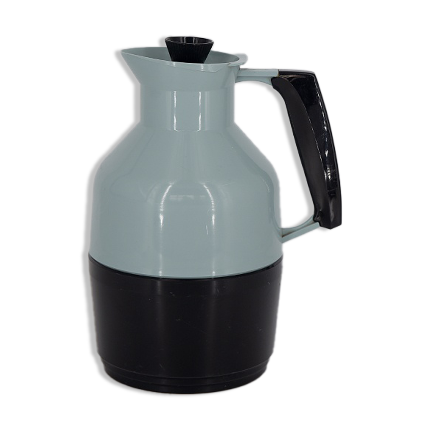 Blue thermos by G. Rosendahl for Falkenberg, 1960s