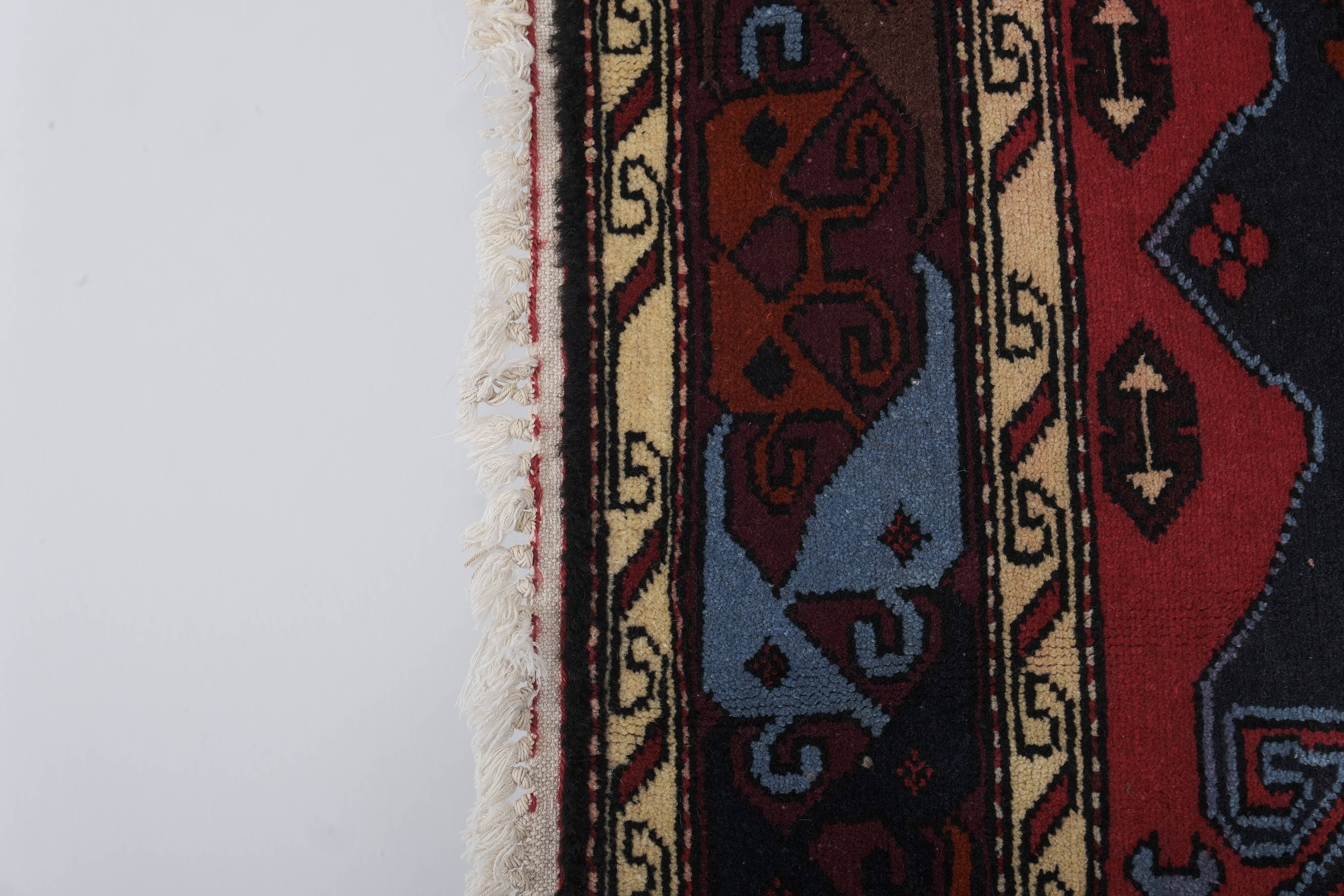 Vintage Turkish Oushak Handwoven Rug 130x173 cm