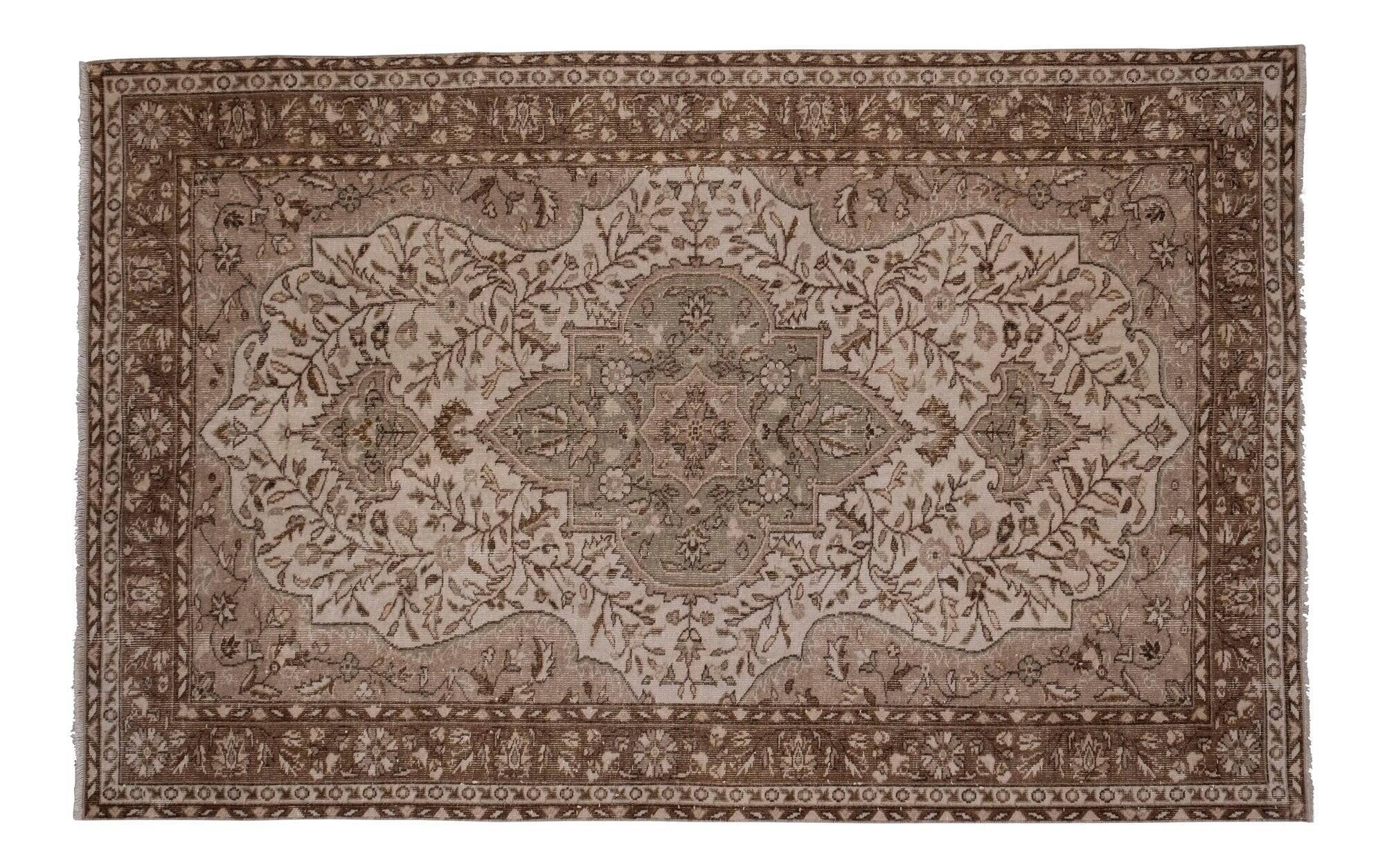 Vintage Turkish handmade rug 164x258 cm