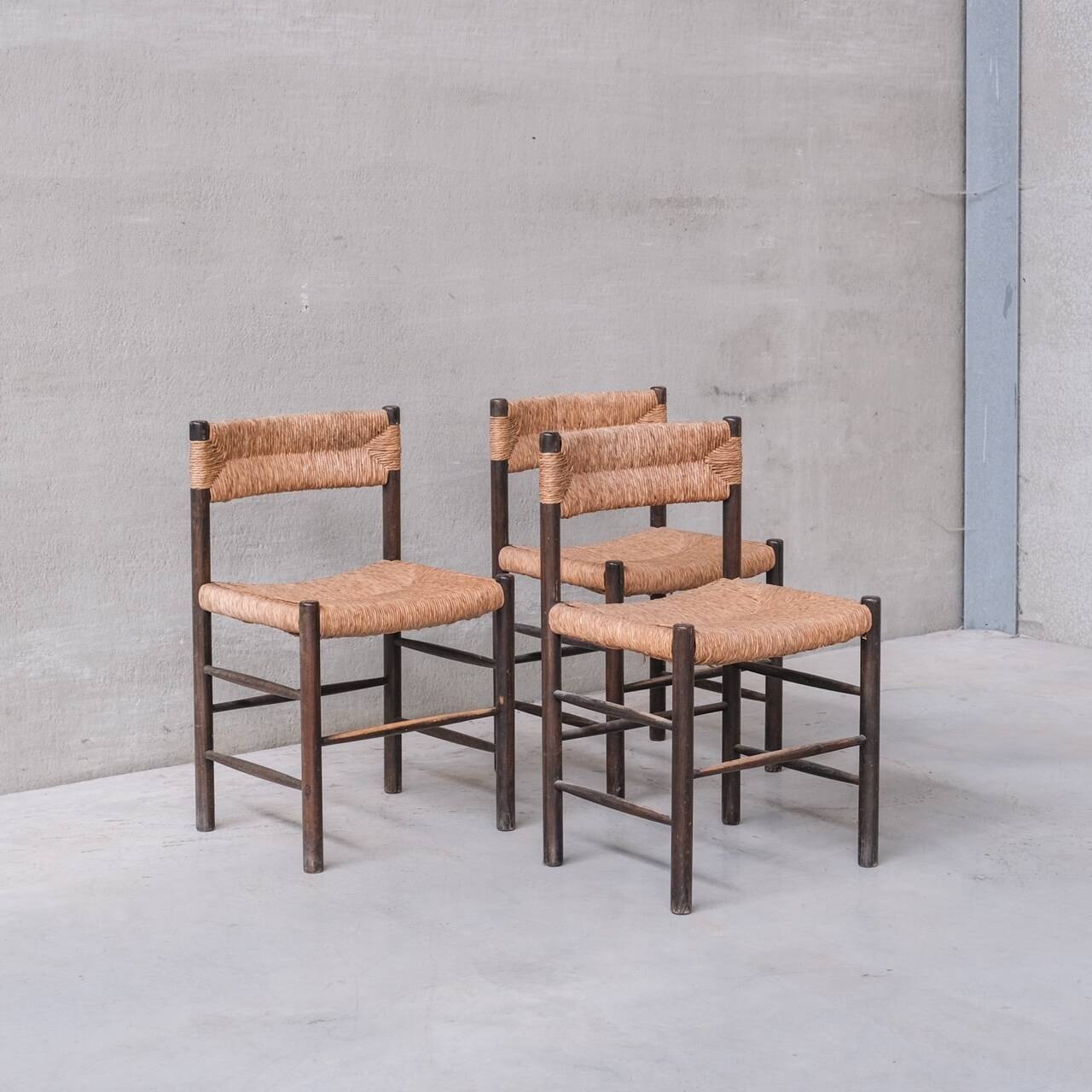 Set of Three Sentou 'Dordogne' Model Mid-Century Dining Chairs