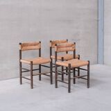 Set of Three Sentou 'Dordogne' Model Mid-Century Dining Chairs