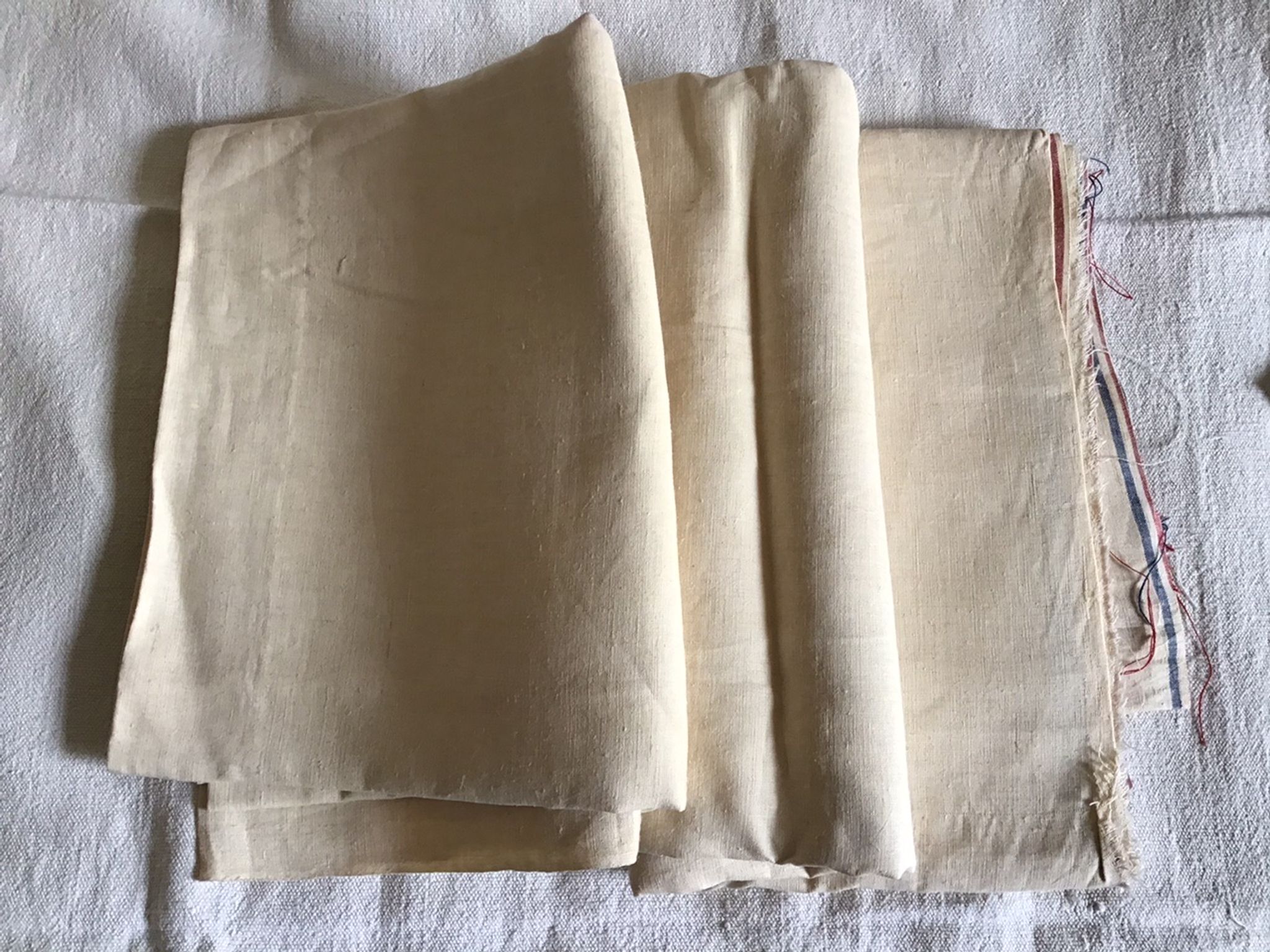 Vintage lining for tablecloth