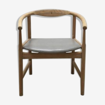 Fauteuil Vintage par Hans J. Wegner pour Johannes Hansen