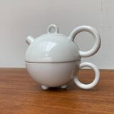Teapot and cup from the vintage postmodern German Fantasia series by Matteo Thun for Arzberg, 1980s, set of 2.