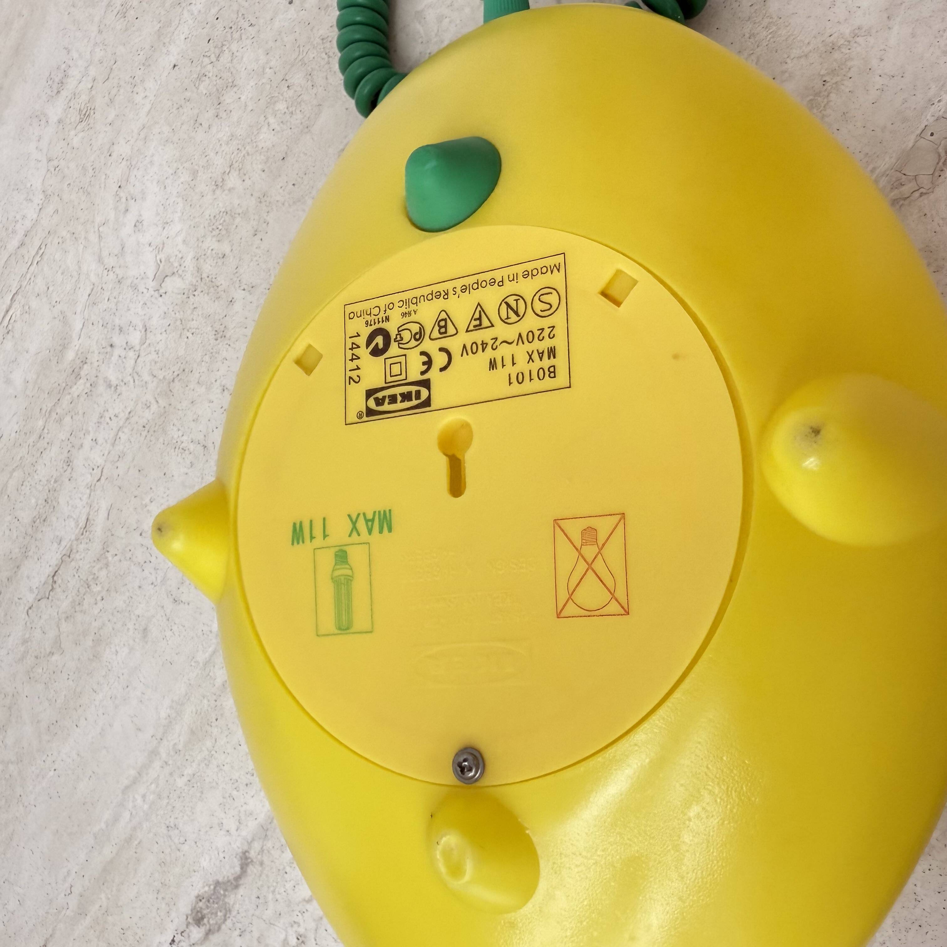 Vintage ikea table / wall lamp model Löv by Knut Hagberg & Marianne Hagberg