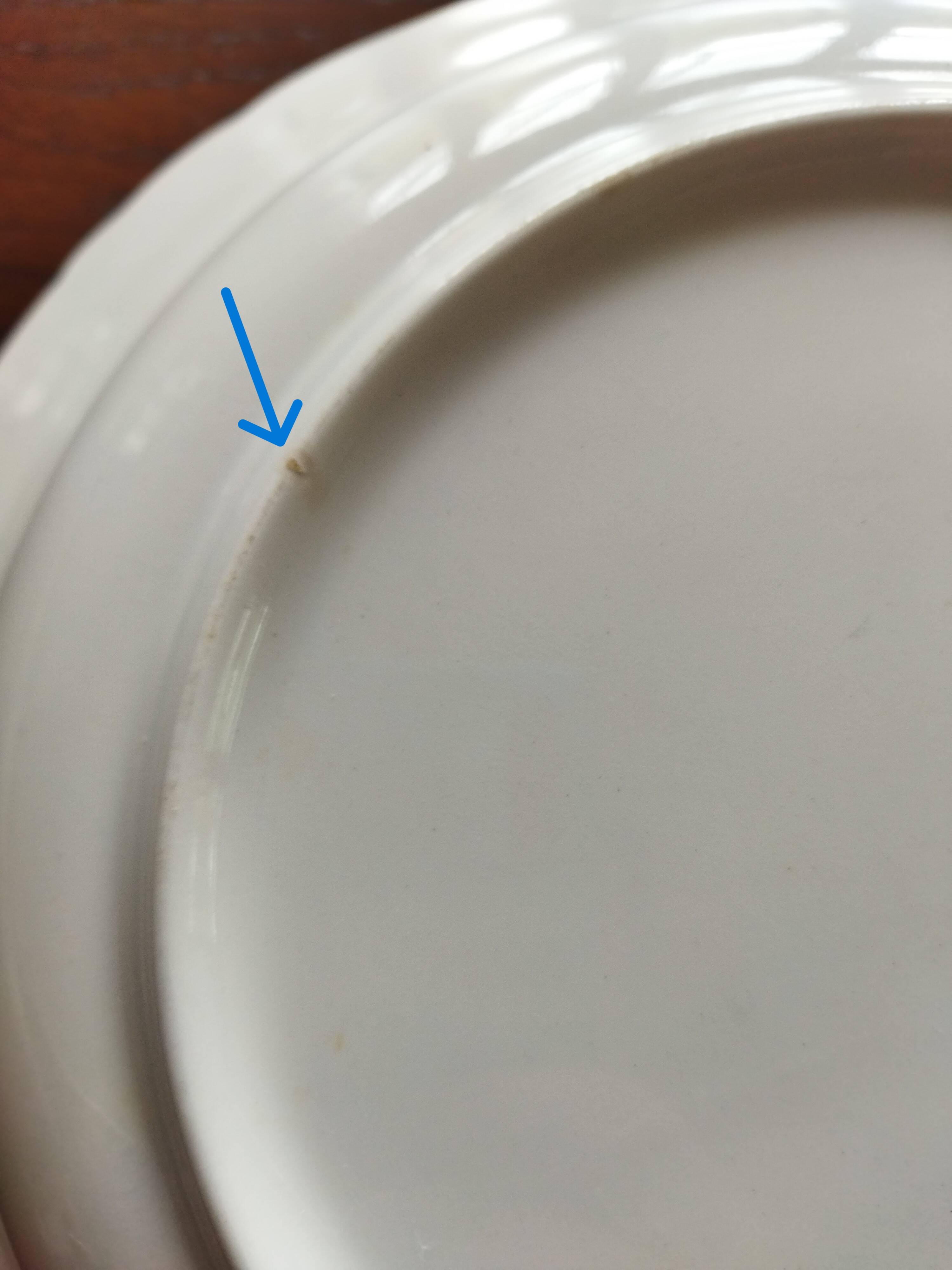 Deep dish "Fine street lamp" KG Lunéville