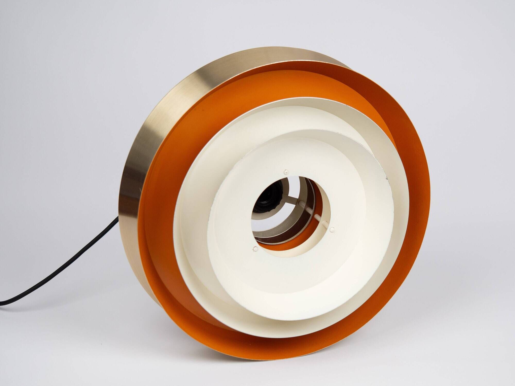 Swedish vintage pendant lamp Trava by Carl Thore, Granhaga, 1960s