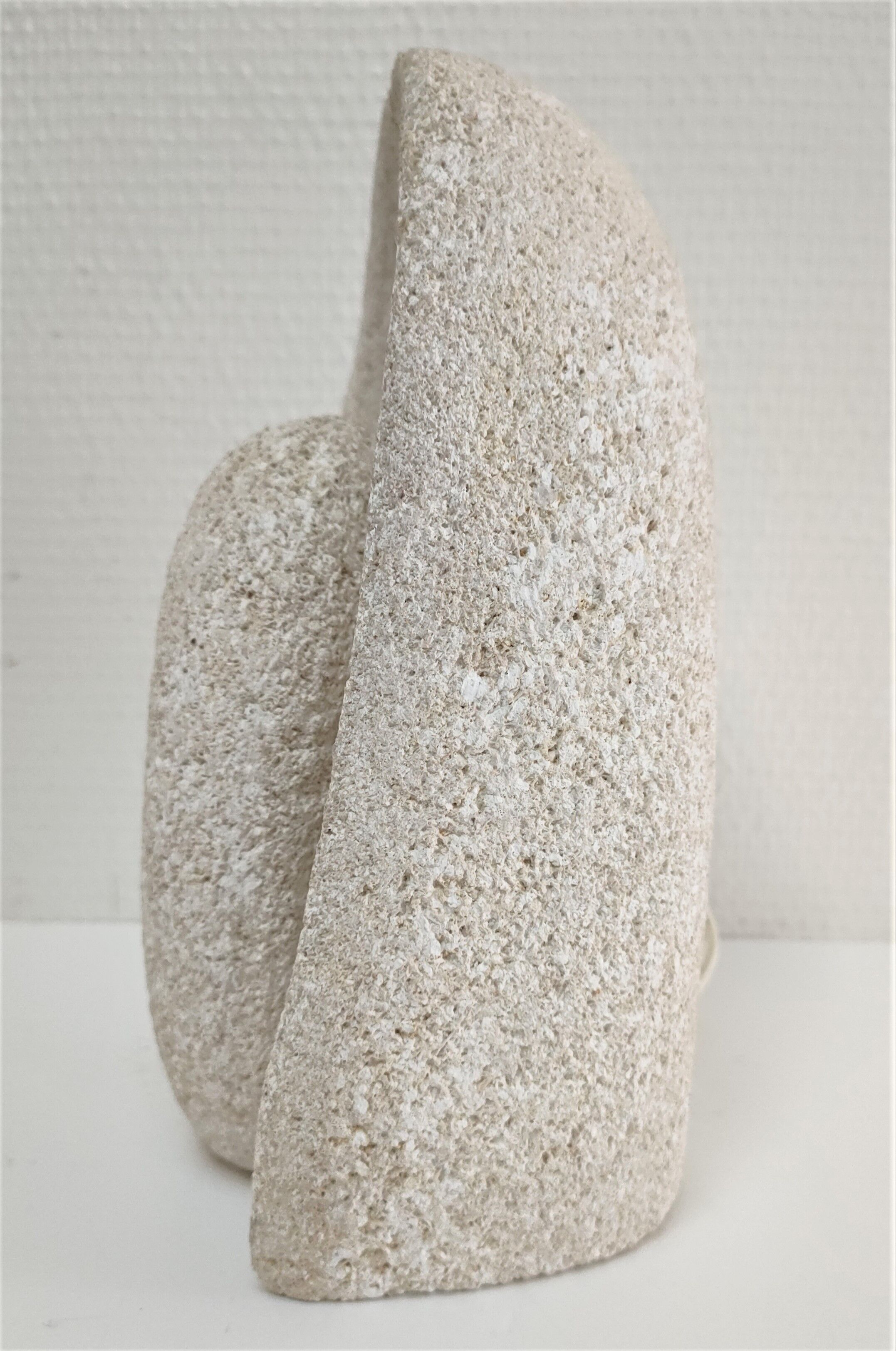 Lamp stone carved design 70s