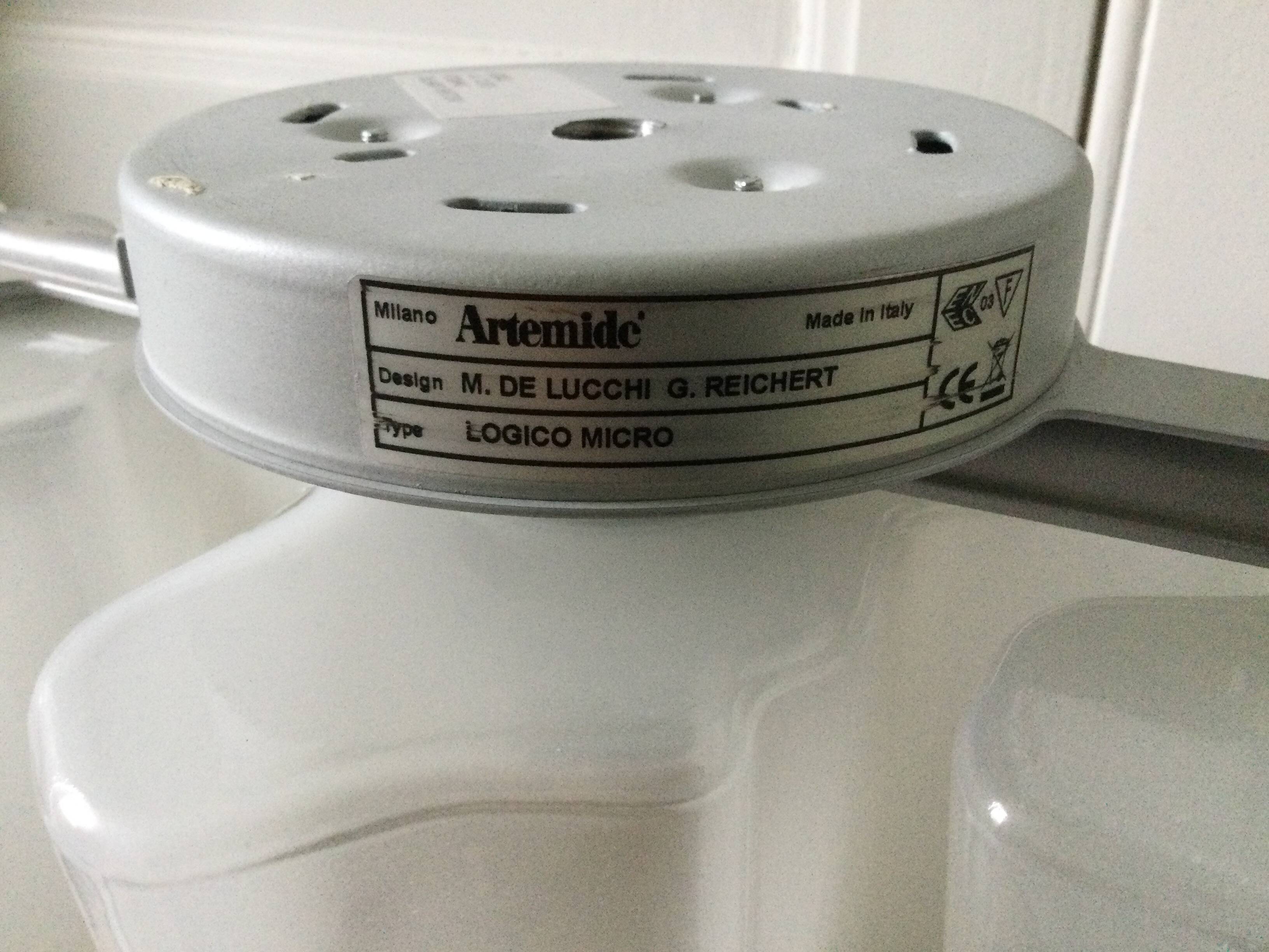 Artemide Logico micro 3-glass ceiling light