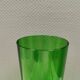 Large vintage vase in green glass.