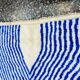 Traditional handmade pure wool rug, size 150 x 250 cm
