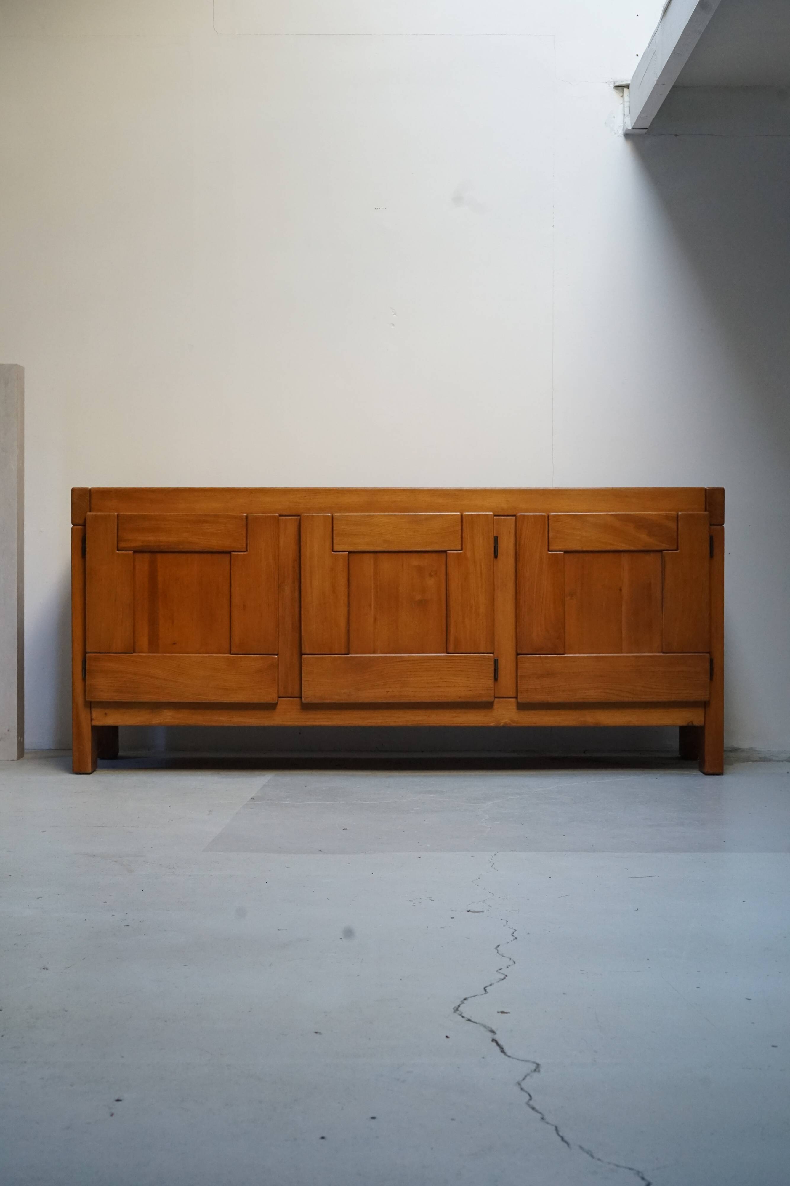 Solid elm sideboard