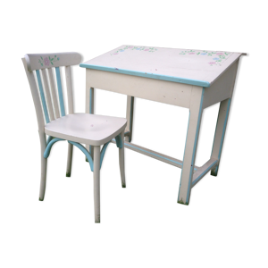 bureau pupitre d’écolier
