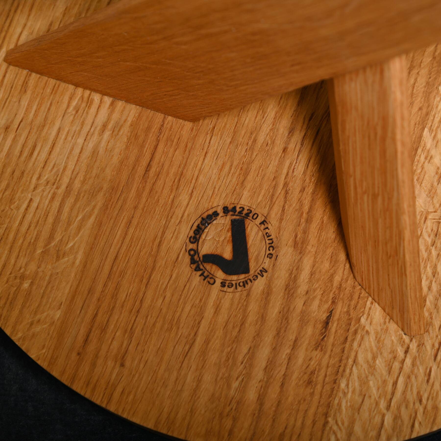Pierre Chapo S31B Stool OAK by Chapo Creation France