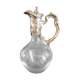Silver metal ewer "tuileries" ercuis