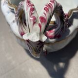 Planter with floral decor kg luneville