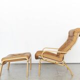 Nobuo Nakamura Armchair and Pouf 'Poem' for IKEA, 1977