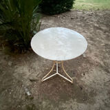 Vintage wrought iron garden table