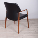 Mid-Century Armchair by A. B. Madsen & E. Larsen for Fritz Hansen, 1950s