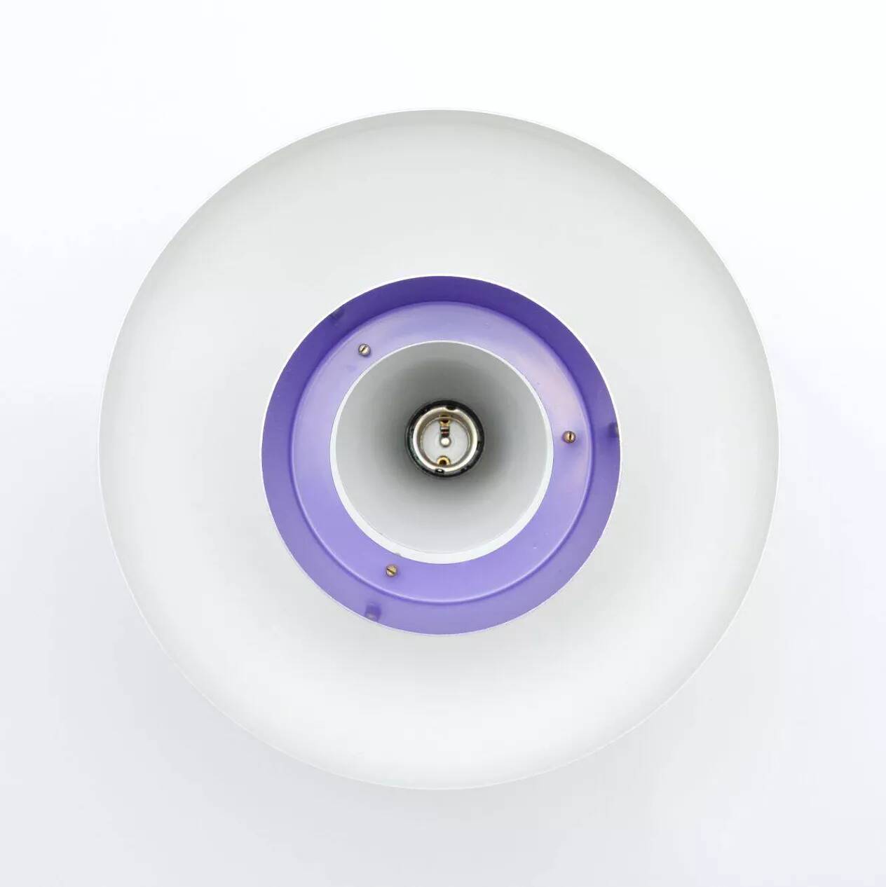 Lampe vintage en laiton, Danemark, années 1970