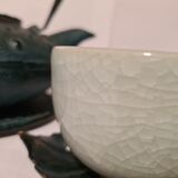 Japanese teapot with its cups