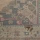 Vintage Turkish hallway rug 141x263 cm
