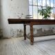 Table repas style drapière noyer 2m5/3m5 1900