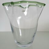 Villeroy and Boch glass and crystal corolla vase
