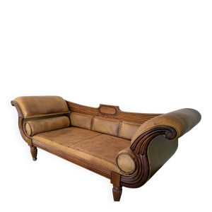 Méridienne cuir style