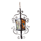 Wrought iron lantern from the 1940s
