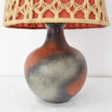 Mid-century Ceramic Table Lamp,1970's.
