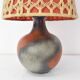 Mid-century Ceramic Table Lamp,1970's.