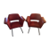 Fauteuils par Joseph Andre Motte, Steiner, 1958