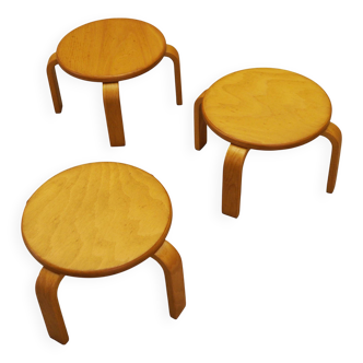 Set of three plant stands, Danish design, 1970s, production: Denmark