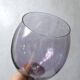 17 amethyst crystal glass goblets
