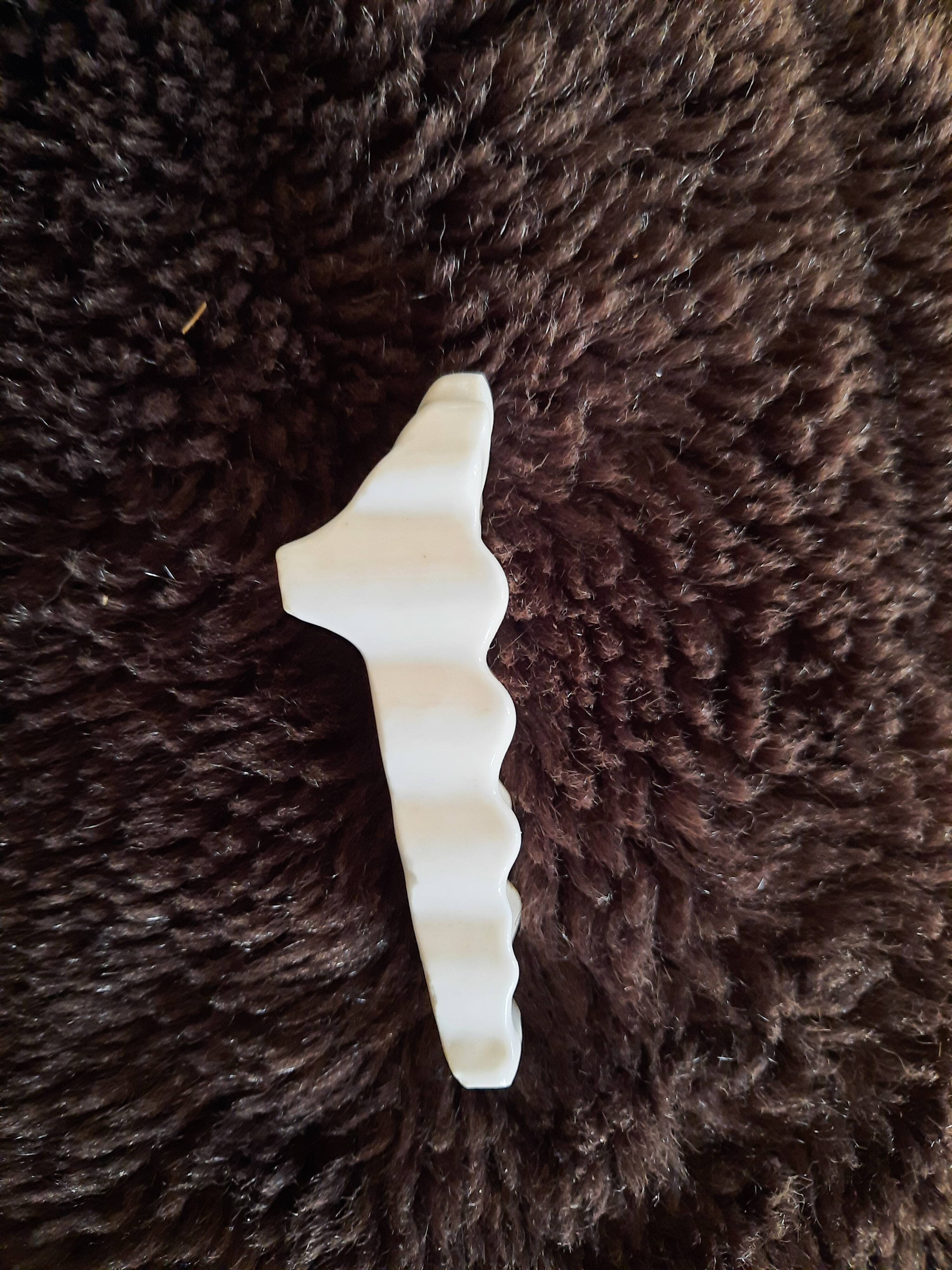 Set de 10 porte couteau en porcelaine
