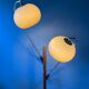 Vintage dijkstra mushroom swing arm space age floor lamp
