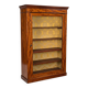 Late 19th century mahogany shop display cabinet.
