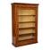 Late 19th century mahogany shop display cabinet.